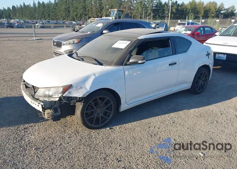 2012 Scion Tc z USA, uszkodzony, nr VIN JTKJF5C79C3043370